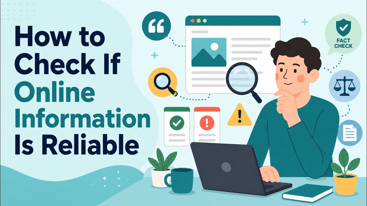 How to Check If Online Information Is Reliable