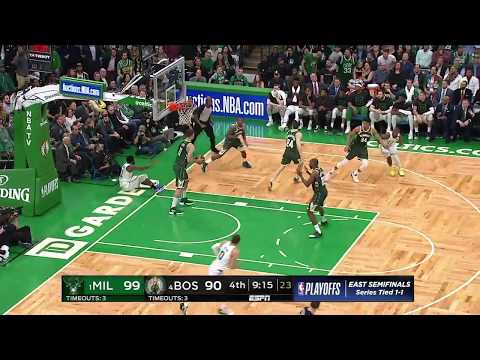 Brook Lopez All Game Actions 05/03/2019 Milwaukee Bucks vs Boston Celtics Game 3 Highlights