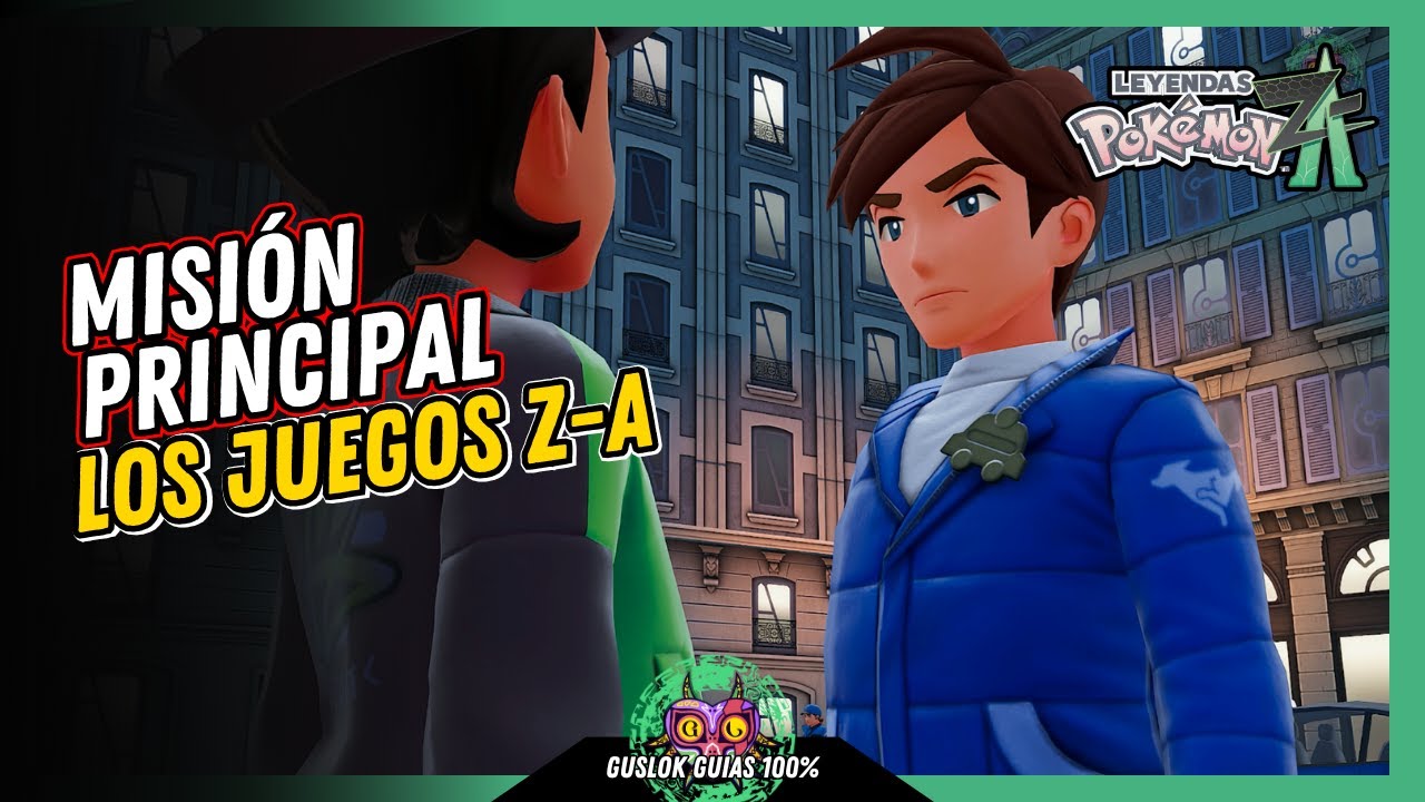 MISIÓN PRINCIPAL 04: LOS JUEGOS Z-A | GUÍA 100% | 💯Leyendas Pokemon: Z-A🏆 MISIÓN PRINCIPAL 04: LOS JUEGOS Z-A | GUÍA 100% | 💯Leyendas Pokemon: Z-A🏆