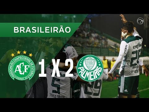 CHAPECOENSE 1 X 2 PALMEIRAS - GOLS - 02/09 - BRASILEIRÃO 2018