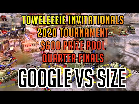 Toweleeeie Invitationals $600 Zero Hour 1v1 Tournament - Quarter Finals - Google vs Size