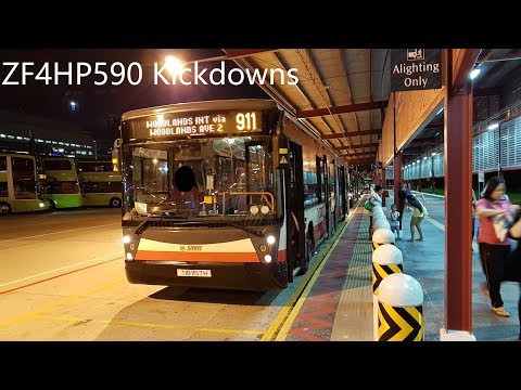 [SMRT]Epic ZF Ecomat 4HP590 Kickdowns - TIB1157H On 911 (Mercedes Benz O405G Hispano Habit)