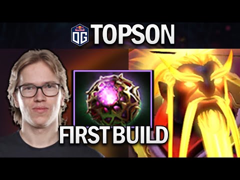 OG.TOPSON EMBER SPIRIT - FIRST BUILD OCTARINE - DOTA 2 7.27 GAMEPLAY