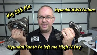 Hyundai Santa Fe - AWD Failure - What you need to know