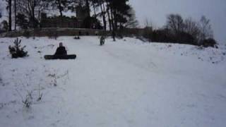 preview picture of video 'Stroud, Rodborough Fort Wintersports'
