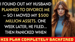 I Discovered My Husband Was Planning a Divorce—So I Moved My $500 Million Fortune  A Week Later