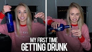 MY FIRST TIME GETTING DRUNK