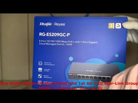 RG-ES209GC-P Open Box Video