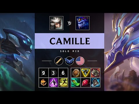 Camille Mid vs Aurelion Sol: Triple Kill, Dominating - NA Diamond Patch 25.S1.2