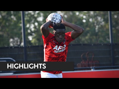 Goals AZ - Willem II (6-0) | Onder 18 | Oefenduel