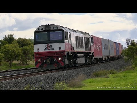 7922V SCT/SBR Containers From Dooen/Horsham (29/7/2019) - PoathTV Australian Trains & Railways