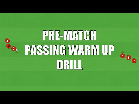 Pre-Match Warm-Up Passing Drill | Football/Soccer