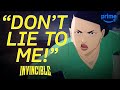 Debbie Discovers Omni Man S Sinister Secret Invincible Prime Video