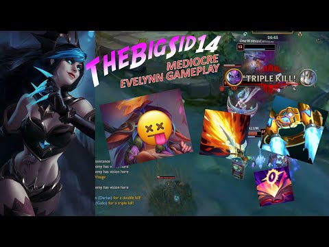 Evelynn Jungle 16/0/5 vs. Lillia | Mediocre 1v9 Hypercarry in Escape from Bronze I