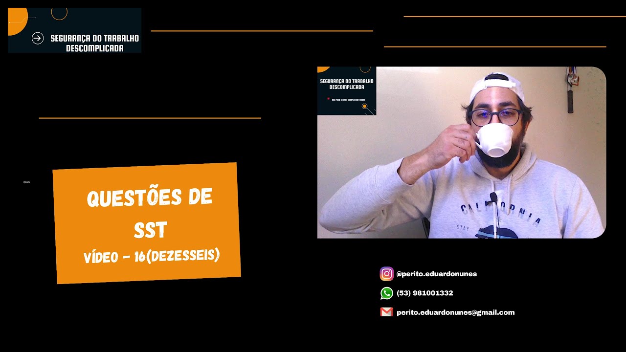 QUESTÕES DE SEGURANÇA DO TRABALHO (ATUALIZADAS 2024)