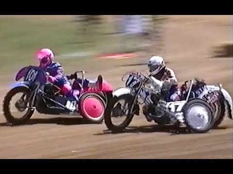 DAVE STEER TRIBUTE 1000cc GRASSTRACK SIDECAR RACER - PART 3