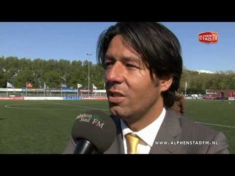 Dogan Corneille na afloop van Alphense Boys-Haaglandia