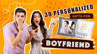 Top 30 Best Personalized Gifts for Boyfriend | Customized Gifts for Boyfriend | #giftsforboyfriend