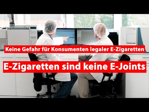 E-Zigaretten sind keine E-Joints