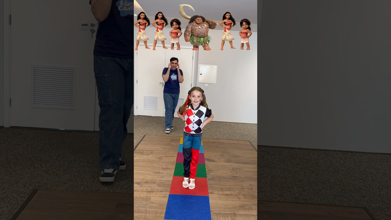 JOGO DA MEMÓRIA DA MOANA 2 #SHORTS