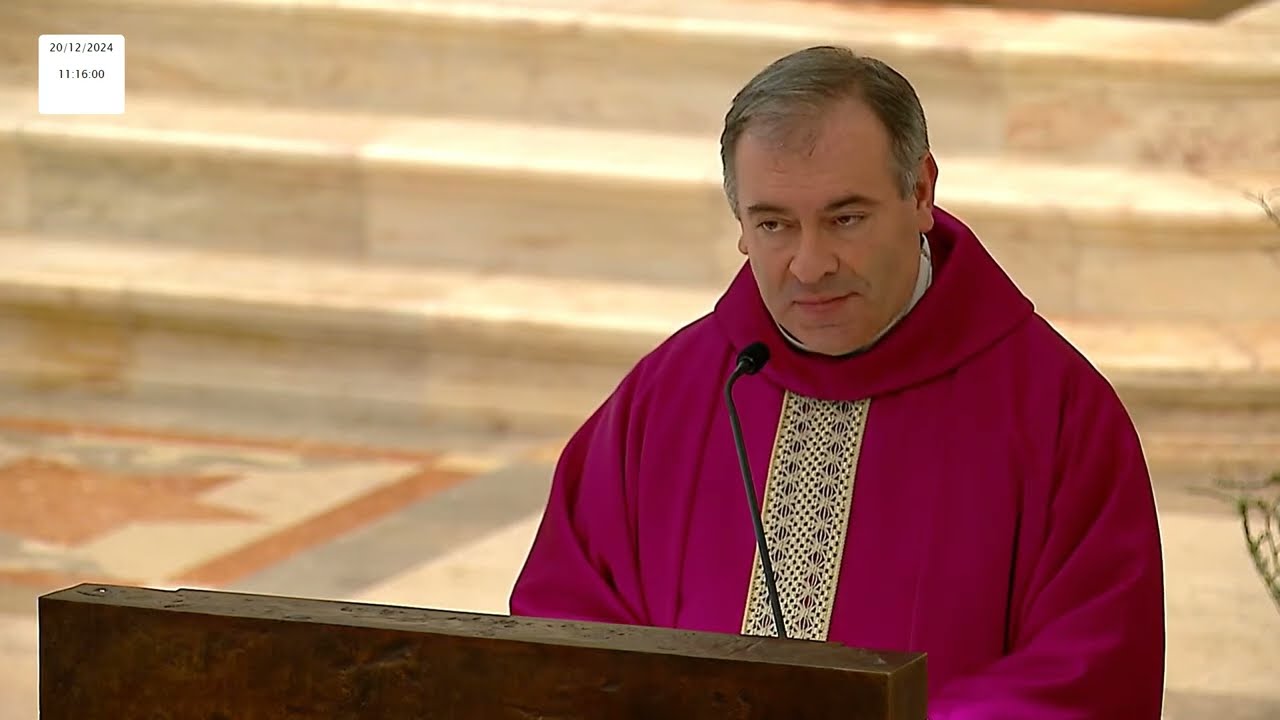 Missa desde a Basílica da Nossa Senhora do Rosário de Fátima  20.12.2024