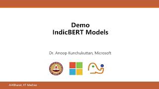 Demo - IndicBERT Model