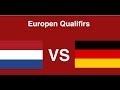 Niederlande-Deutschland Europen Qualifirs 2 Spieltag LIVE SportandGamestv