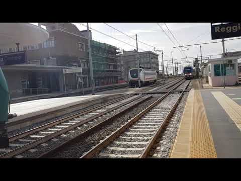 Treno Regionale+Locomotore E464.031 Regionale 21960 Reggio di Calabria Centrale-Melito di P.S.