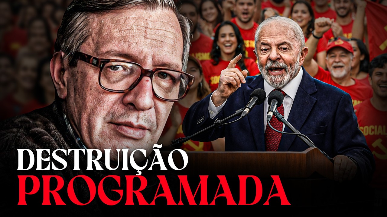 Quando a Esquerda Finge Não Saber — Começa o Jogo Pesado | Olavo de Carvalho