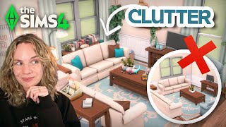 How to make your builds look CLUTTERED & REALISTIC in The Sims 4 💚