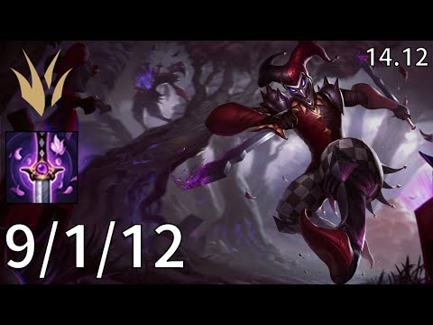 Shaco Jungle vs Nidalee - EUW Master | Patch 14.12