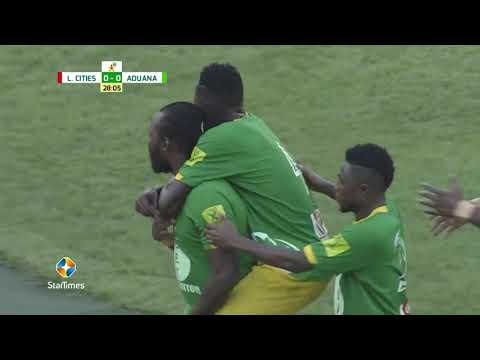 2021/22 GPL MATCH DAY 5 HIGHLIGHTS: LEGON CITIES 0  - ADUANA FC 1
