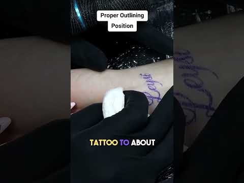 Perfecting Tattoo Precision Close Up Approach