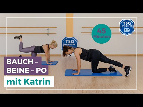 TSG Weinheim I Bauch-Beine-Po mit Katrin I 45 Minuten