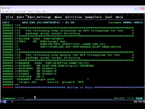 WAS V8 Beta for z/OS, Demo 6 -  Installing IBM HTTP Server V8 with Installation Manager