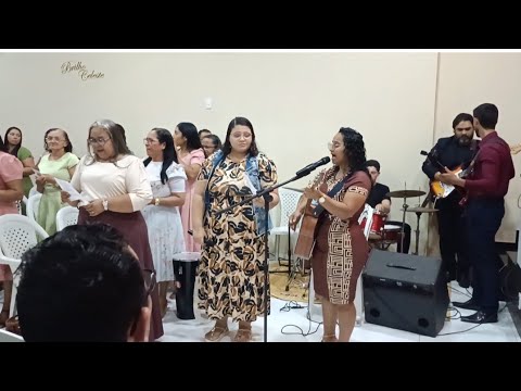 Cantora Girlândia Matias, na semana pentecostal no Sítio Teixeira Araripe Ce 2026