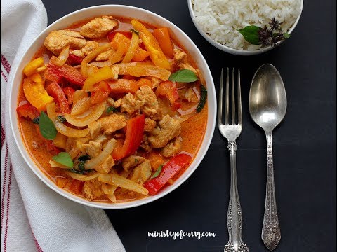 Thai Red Curry Chicken - Instant Pot