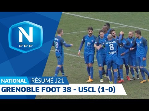 J21 : Grenoble Foot 38 - USCL (1-0), le résumé I FFF 2018