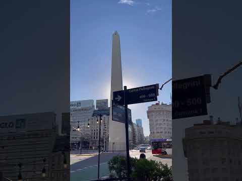 Av Corrientes y Carlos Pellegrini - 2025 #buenosaires #argentina #travel #visitargentina #tour #ba