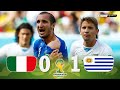 Italy 0 X 1 Uruguay 2014 World Cup Extended Goals Highlights HD
