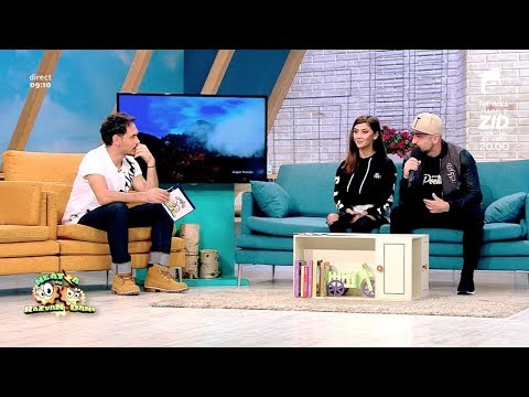 Poe & Laura Țoc la Neatza cu Răzvan și Dani @ Antena 1