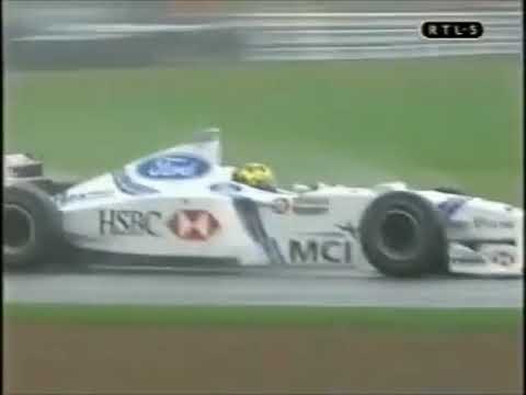 1998 October 20 - Luciano Burti & Mario Haberfeld test Stewart SF02 @ Silverstone