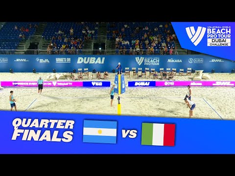 Capogrosso T. / Capogrosso N. vs. Viscovich / Ranghieri - Quarter Final Highlights Dubai 2022