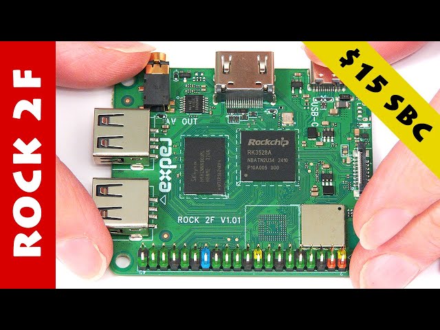Vídeo relacionado con Radxa Rock 2F RK3528A - CPU, GPU y HDMI de 4 núcleos con salida 4K (Radxa Rock 2F 4GB)
