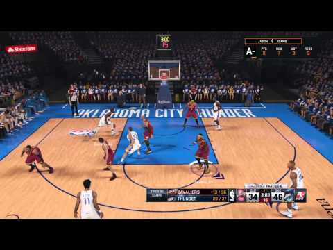 NBA 2K15 mycareer the finals 2017 gm6 2nd quarter