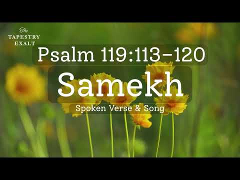 Psalm 119:113–120 (Samekh) | Spoken Verse & Song | Christian Praise and Worship Song |