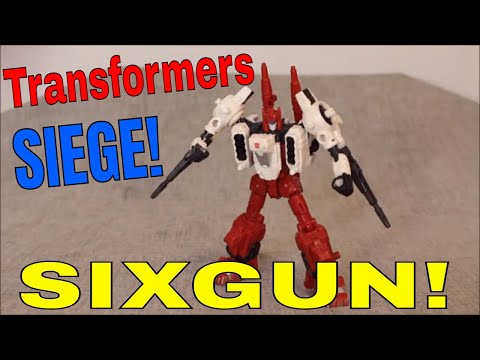 Transformers WFC Siege Sixgun - GotBot True Review NUMBER 535