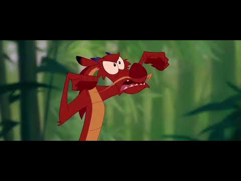 Mushu trying to impress Sisu scene from the wild
