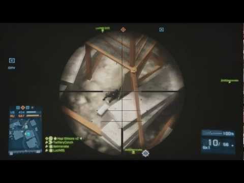 BF3 - Hapi Kilmore v2 Super Sniping Spawn Killer - Music by Mark Henning