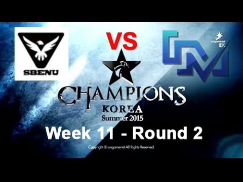 Sbenu vs Longzhu IM LCK Summer 2015 | Round 2 - Week 11 - Game 2